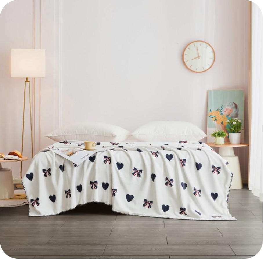 捕梦溪绒毯 TQ-B122