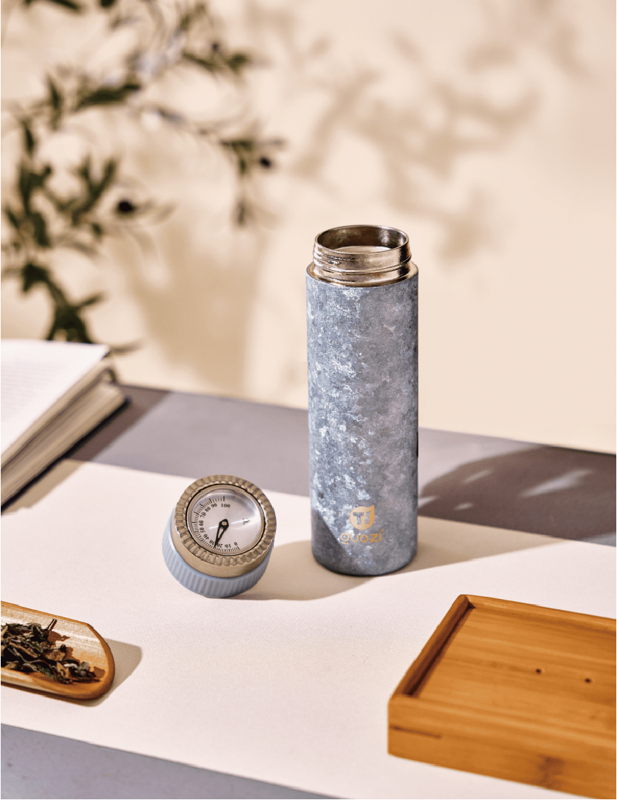 机械温显商务钛杯｜GZ-Ti003/Ti003A