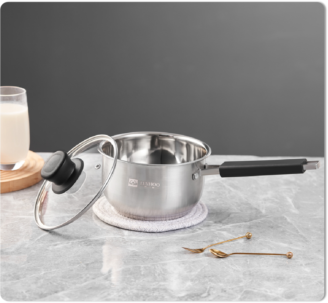 小公主弧形奶锅LH-TG04A      