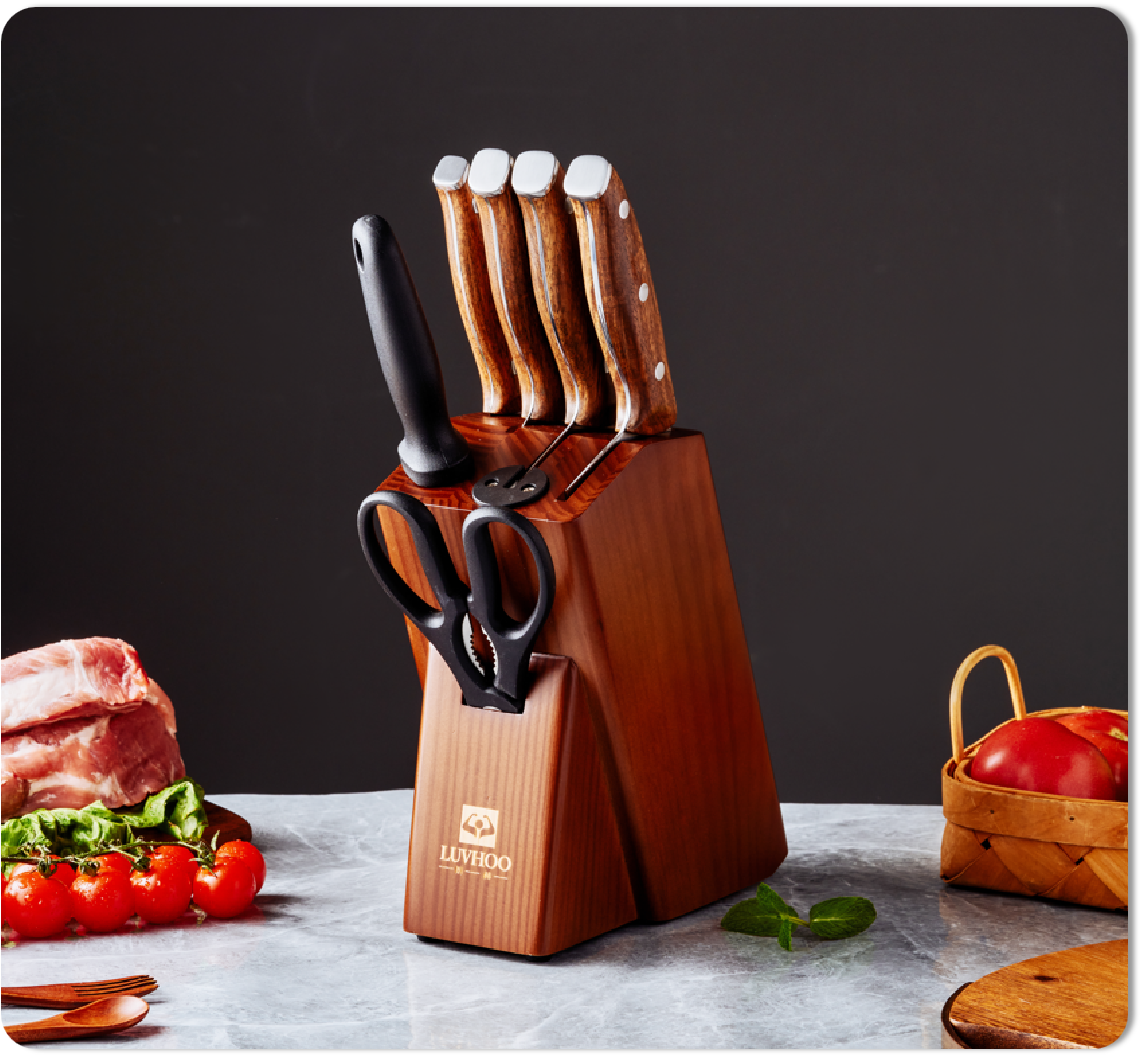 梨木传香刀具七件套LH-GJ30      