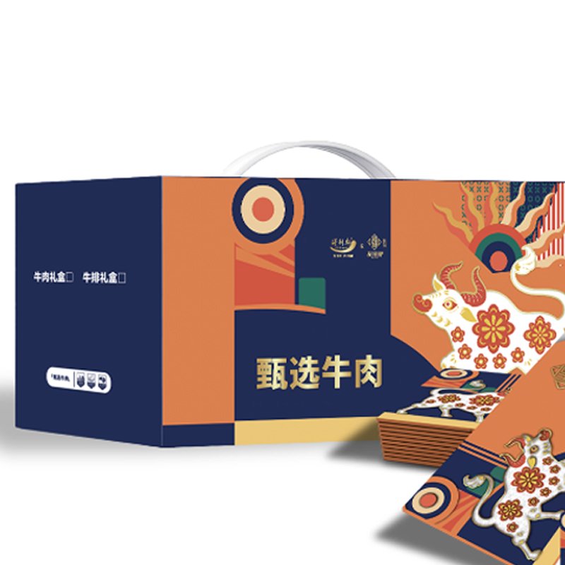 友渔粮＆得利斯牛排礼盒