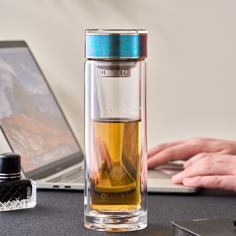 云岫·钛合时光玻璃杯 GZ-S81