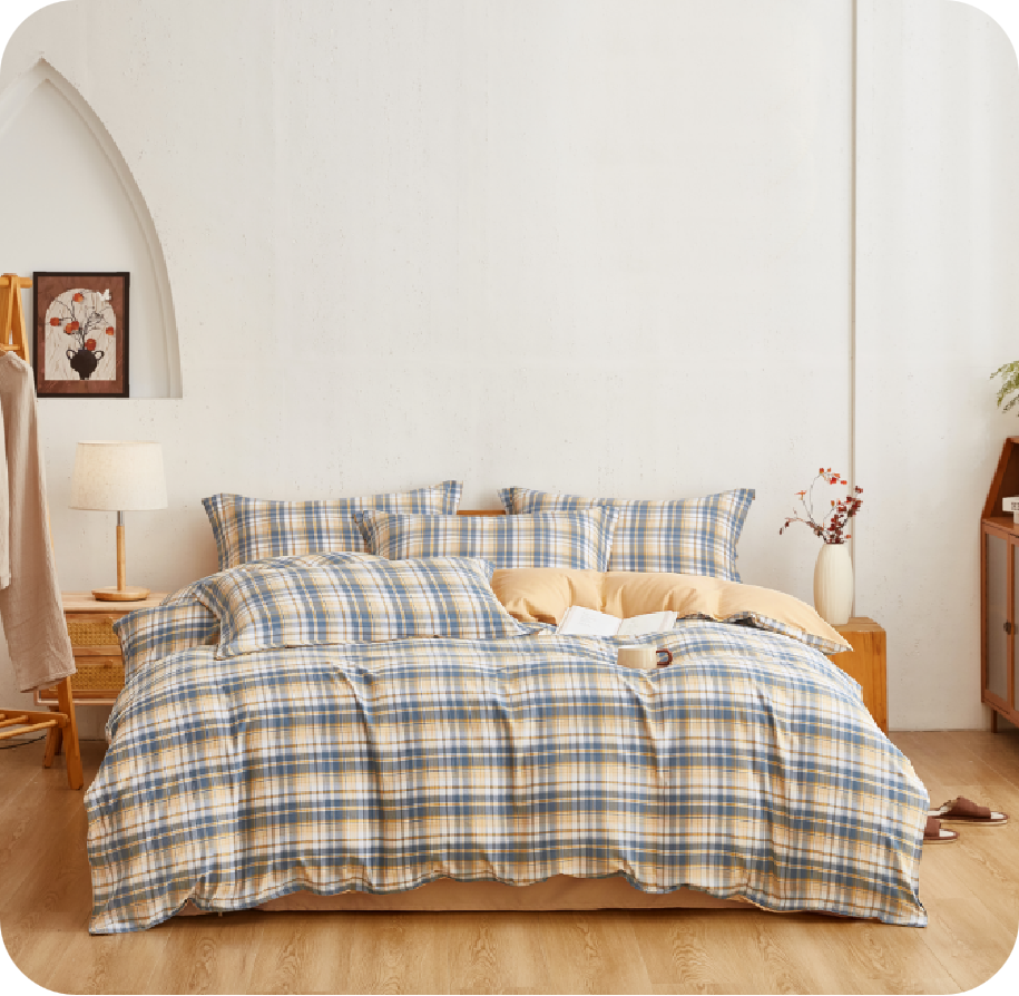 远空-A类水洗色织套件 TQ-T178